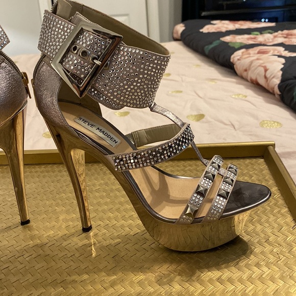 Jessica Simpson rose/lavender metallic Zinah platform - Picture 6 of 16